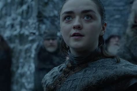 Arya Looks As Hyped As We Are To See A Dragon In This New ‘game Of