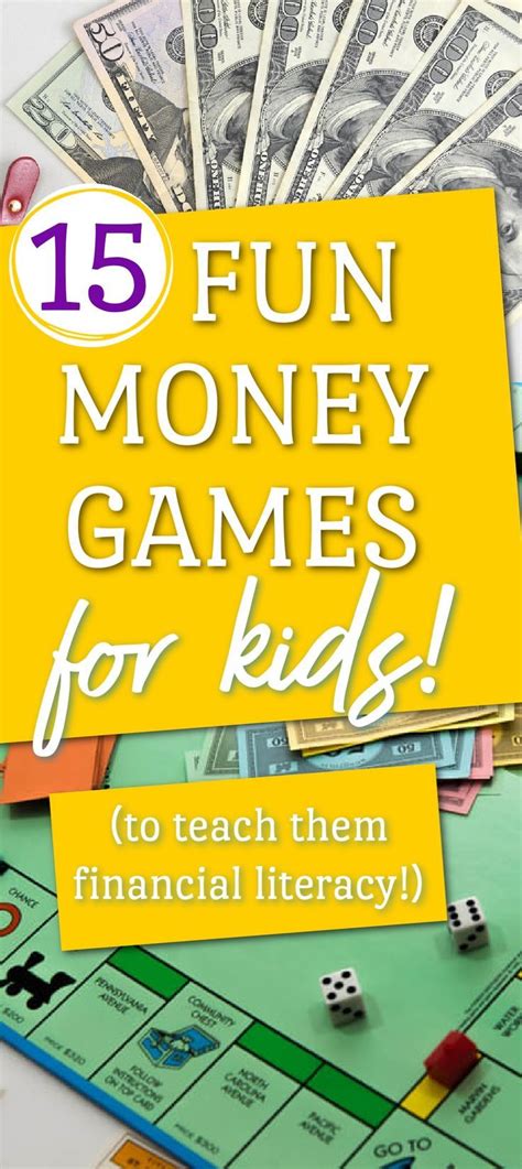 15 Engaging Games To Teach Your Kids About Money Help Them Learn The