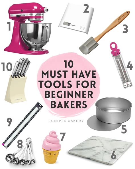 They carry all the essentials for your cake, cupcake, cookies or any other pasty projects. Our 10 Essential Baking Tools for Beginner Bakers!