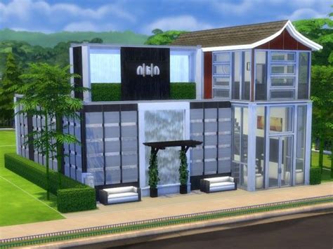 The Sims Resource Koi Japanese Restaurant By Aibrean • Sims 4