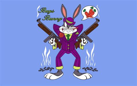 Looney Tunes Cartoon Bugs Bunny Gangster Desktop Backgrounds Free Download For Windows 3840x2400