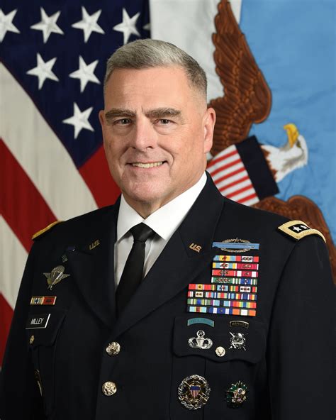 General Mark A Milley Us Department Of Defense Biography