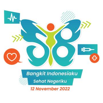 Logo Resmi Hari Kesehatan Nasional Ke Png Images Vecteurs Et Fichiers Psd T L Chargement