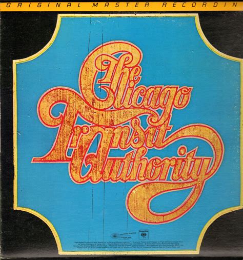 Chicago Transit Authority Limited Edition Half Speed Mastered