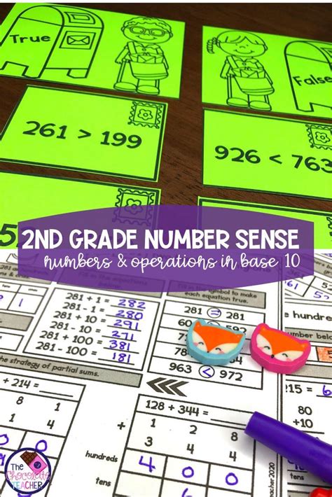 2nd Grade Math Learning Resources Number Sense Worksheets Math Number