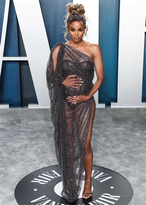 Ciara Attends The 92nd Academy Awards Vanity Fair Oscar Party In