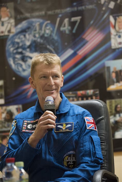 Esa Esa Astronaut Tim Peake Answers Questions During The Pre Launch