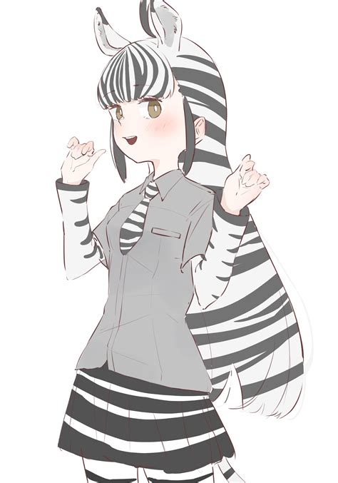 Plains Zebra Kemono Friends Drawn By Konaming Danbooru