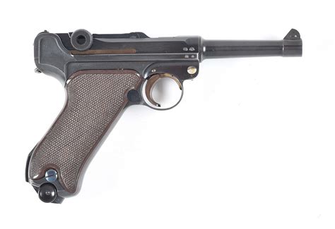 Lot Detail C Outstanding Krieghoff P08 9mm Luger Pistol