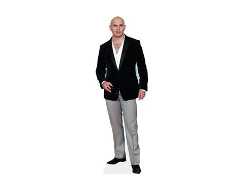 Pitbull Life Size Celebrity Vip Cardboard Cutout Standee