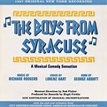 The Boys from Syracuse - 1997 New York City Center Record - Rodgers ...