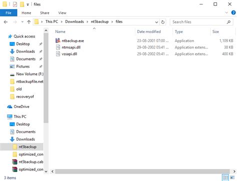 How To Open Bkf File In Windows 10 81 8 7 Manual Solution