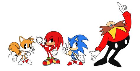 Some Sonic Characters By Froggney On Newgrounds