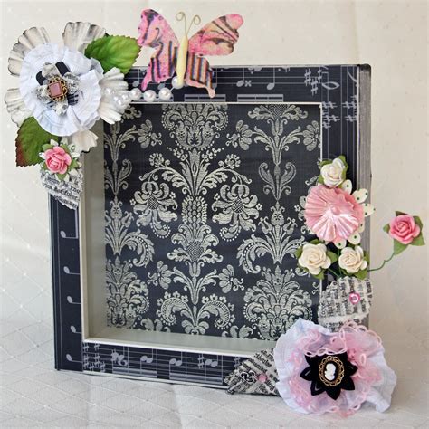 Time For Scrappin Altered Picture Frame