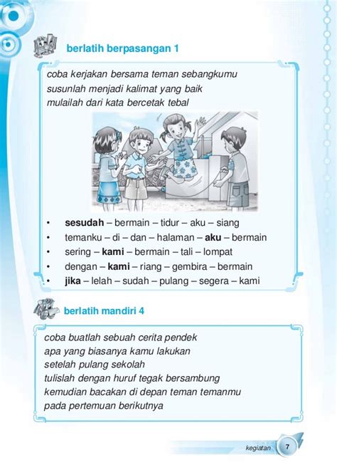 Materi Bahasa Indonesia Kelas 2 Mi