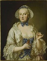 Portrait of Princess Charlotte Amalie of Hesse-Philippsthal (1730-1801 ...