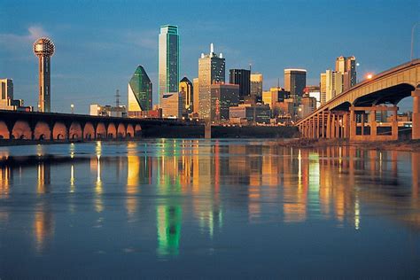 Dallas Skyline Wallpapers Wallpaper Cave