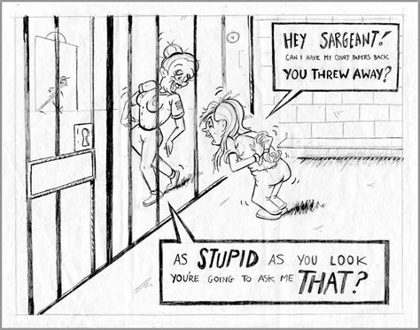 Artist Documents The Inside Of A Womens Jail Through Raw And Disturbing Comic Series Huffpost