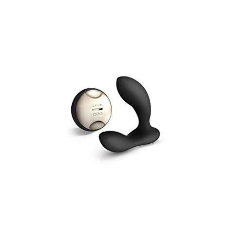 lelo hugo male prostate massager black remote controlled vibrating prostate massager toy for