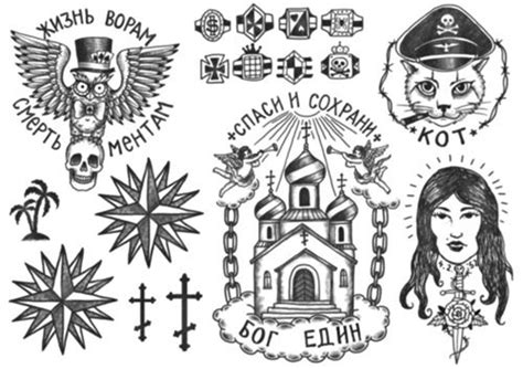 Russian Prison Tattoos And Their Meanings