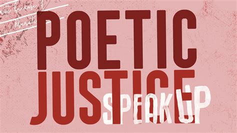 SpeakUP: Poetic Justice | The Art House