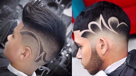 Men's hair, haircuts, fade haircuts, short, medium, long, buzzed, side part, long top, short sides, hair style, hairstyle, haircut, hair color, slick back, men's hair trends, disconnected, undercut. Cool Hairstyles Designs And Ideas For Men 2018- Haircut ...