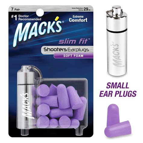 Shooters Slim Fit™ Soft Foam Ear Plugs Mclp