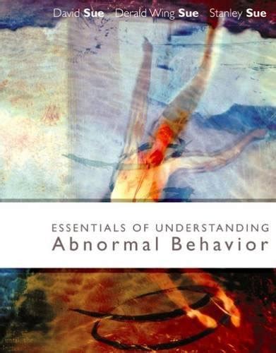 9780618376339 Essentials Of Understanding Abnormal Behavior Abebooks