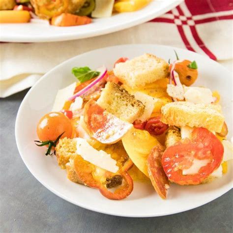 This Stunning Italian Panzanella Salad Belongs In Every Kitchen With Toasted Bread And Juicy