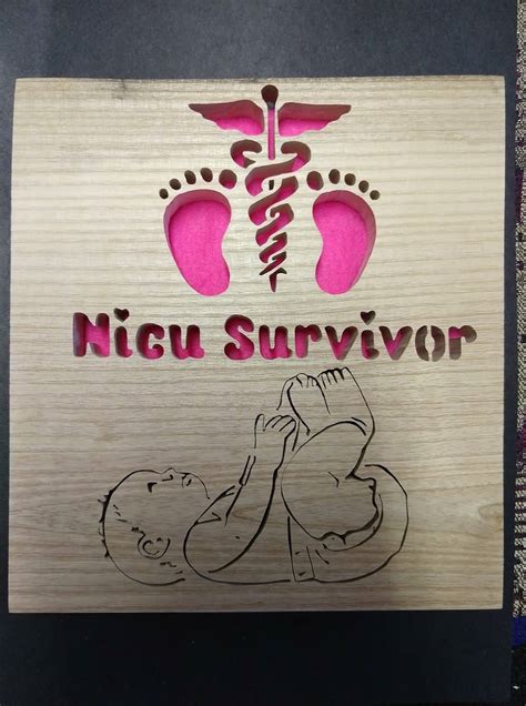 Nicu Survivor Wooden Art Conscious Crafties