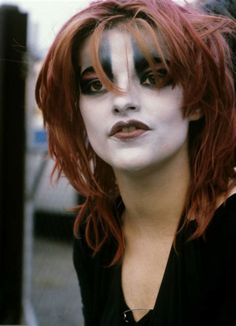 Nina Hagen Poses For A Portrait Wearing Her Stage Make Up In 1978 In