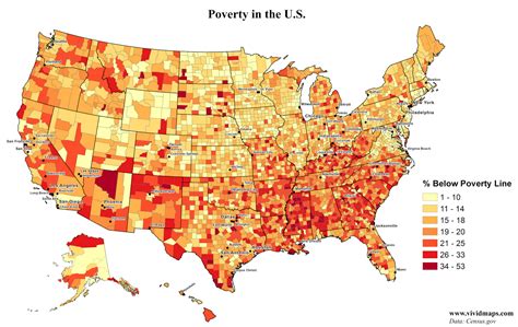 Poverty in the United States - Vivid Maps