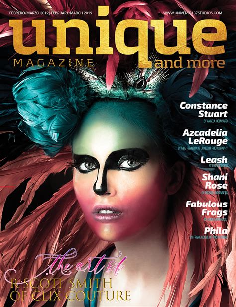 Unique Magazine March Nude Art Magazines
