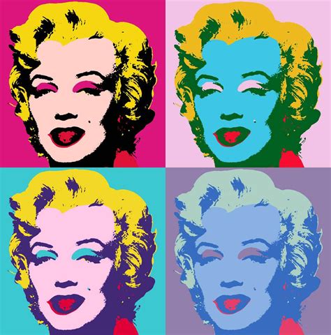 Pop Art Marilyn Monroe By Andy Warhol Andy Warhol 192