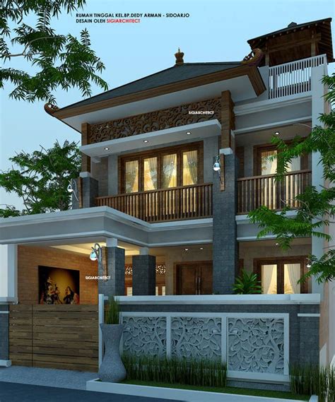 Jasa desain interior juga kami layani, antara lain : Info Terkini Model Rumah Jawa Modern 2 Lantai