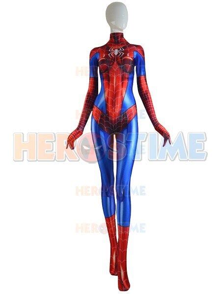 High Quality 3d Print Mj Jamie Spider Costume Mary Jane Girl Female