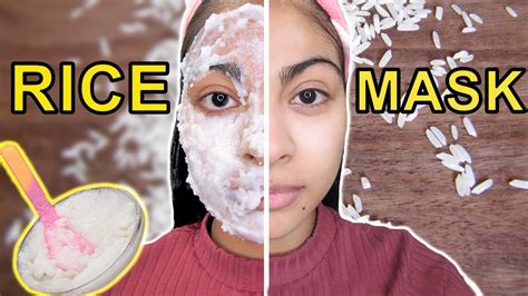 How I Make Rice Face Mask For Uneven Skin Tone More Brighter