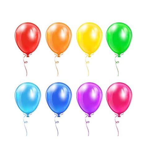 Colored Balloons Template Vector Material 01 Vector Other Free Download