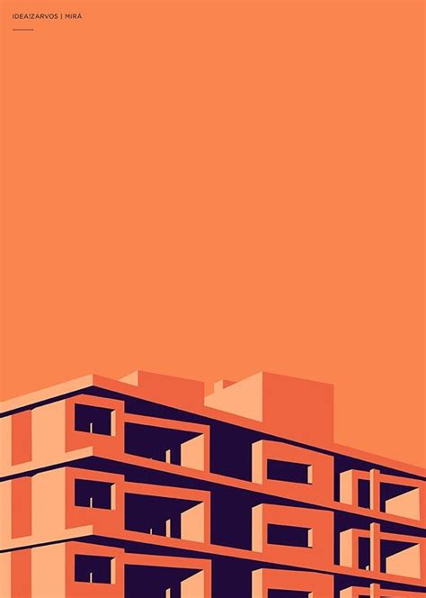 Architectural Poster Architecture Poster Architecture Illustration