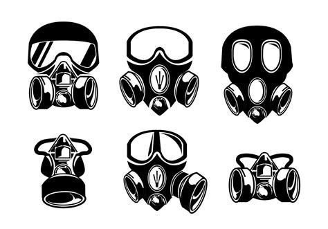 Gas Mask Vector Art Icons And Graphics For Free Download