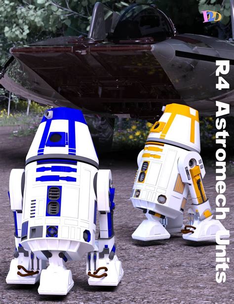 Star Wars Series R Units Astromechs Bundle Daz Content By Den