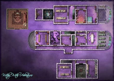 Full Color Maps For All 17 Candlekeep Mysteries Adventures R
