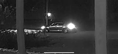 security camera captured a car sitting outside my house last night can t tell what it is r