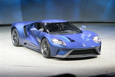 Ford Unveils 600 Hp Twin Turbo Ecoboost V6 Gt Supercar At Detroit Auto