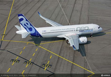 Airbus Re Engined A320neo Completes First Flight