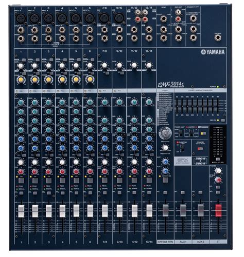 Emx5014c Overview Mixers Professional Audio Products Yamaha