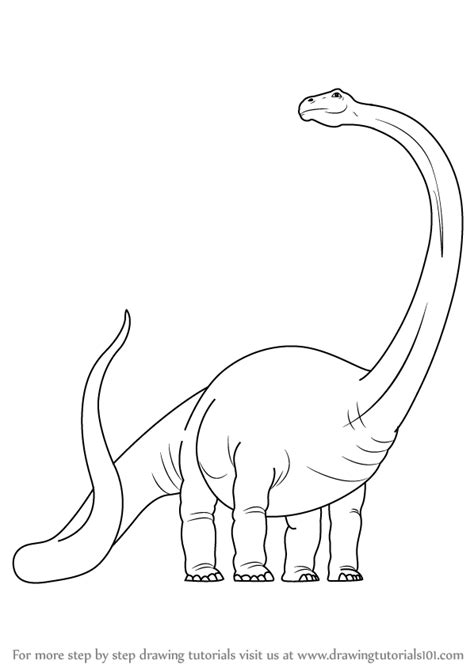 How To Draw A Dinosaur Dinosaurs Step By Step