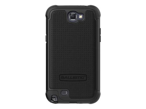 Ballistic Black Sg Tpu Case For Samsung Galaxy Note 2 Sg1072 M005