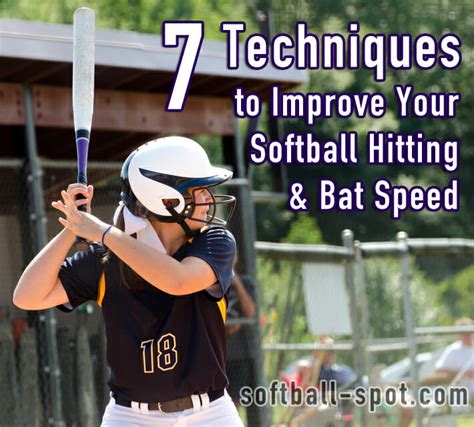 7 Techniques To Improve Your Softball Hitting And Bat Speed