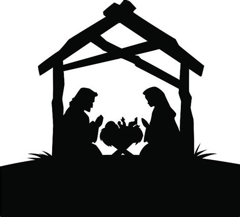 Best Nativity Silhouette Illustrations Royalty Free Vector Graphics